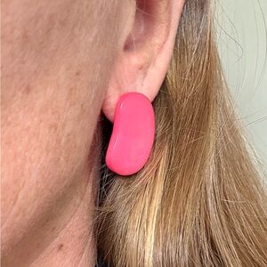 Noonday Collection Neon Pink Studs